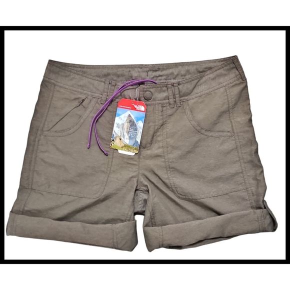 NWT The North Face TNF Horizon 2.0 Outdoor Hiking Shorts Weimaraner Brown 6 NEW - Picture 3 of 12